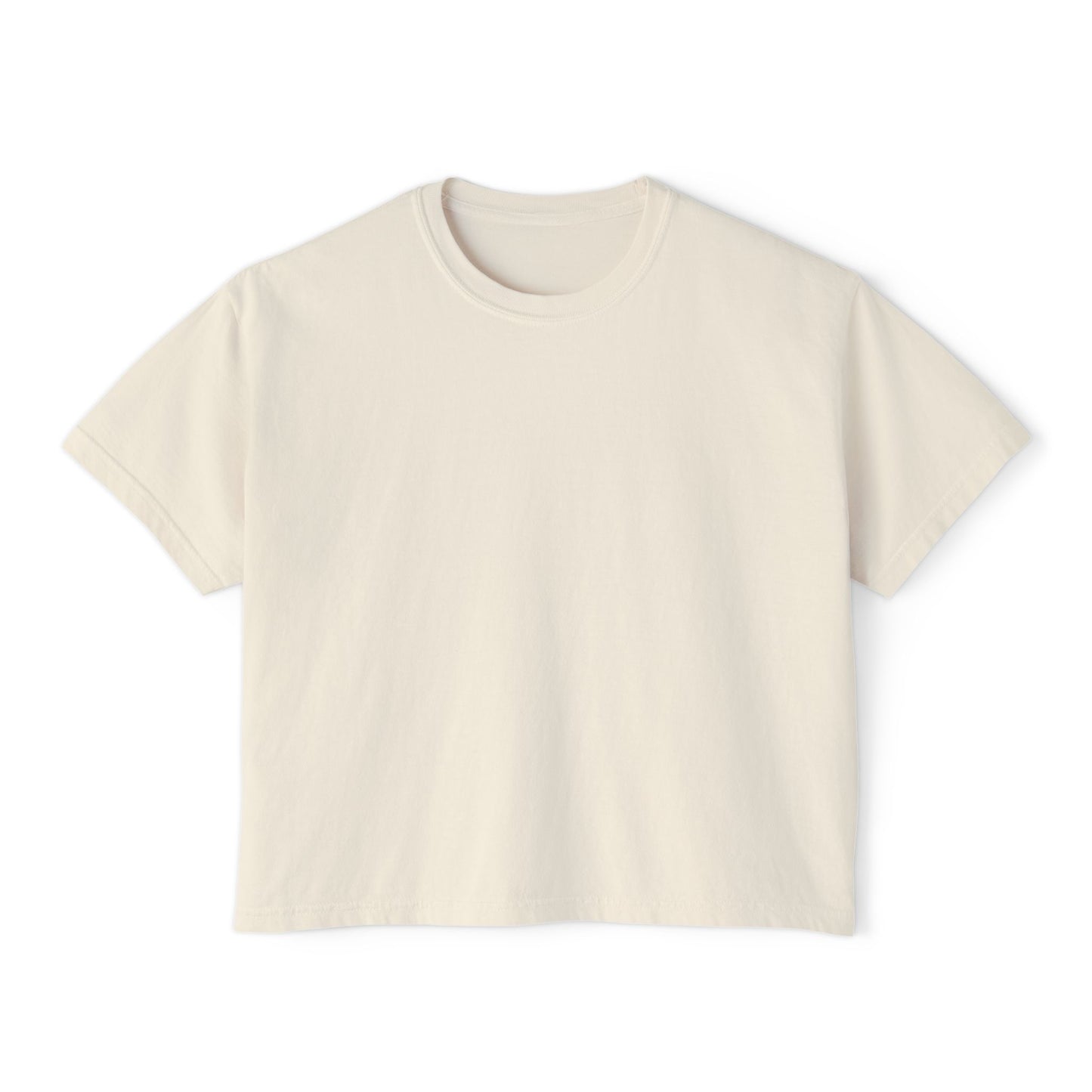 Motivational Women's Boxy Tee - "The Key to Success is Peace of Mind"