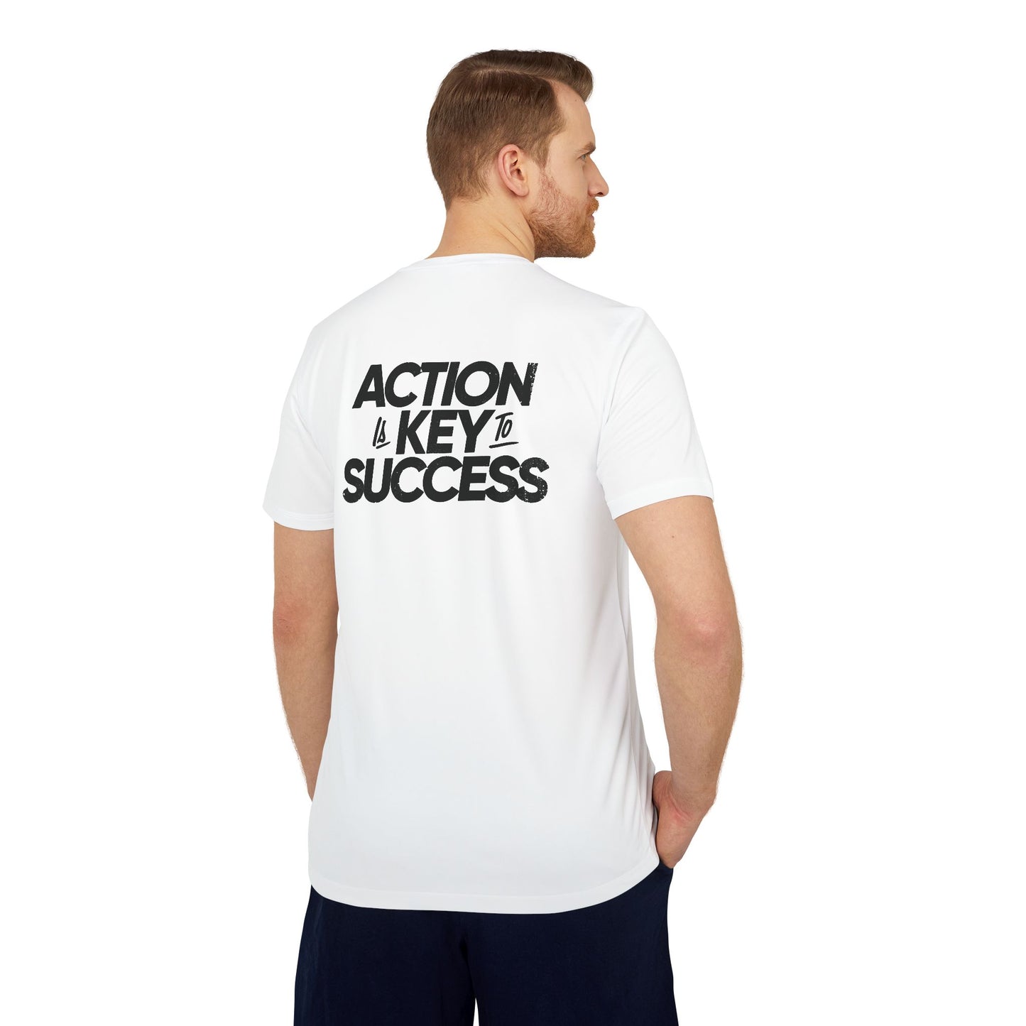 Action is key - Adidas Sport T-Shirt