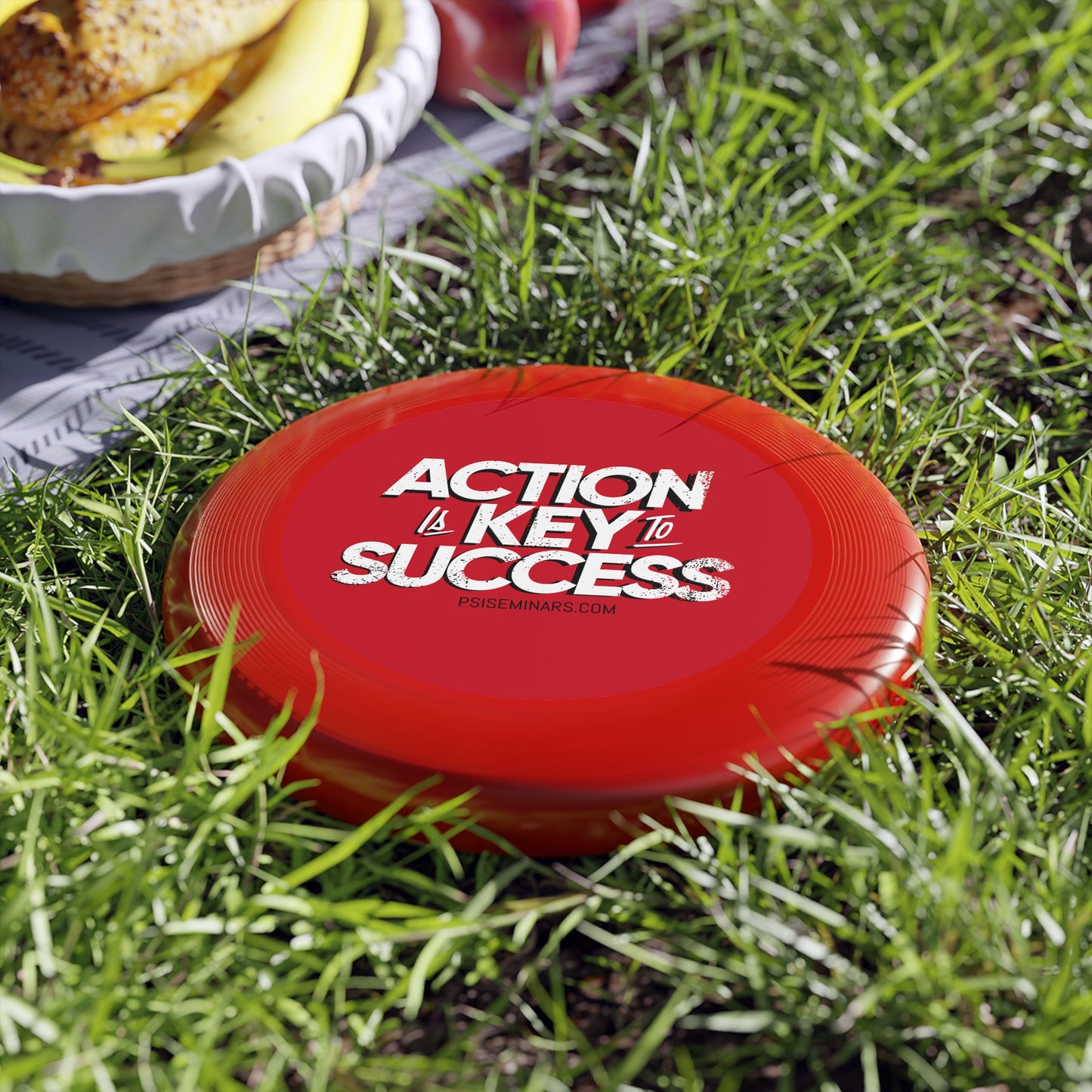 Action is Key - Wham-O Frisbee
