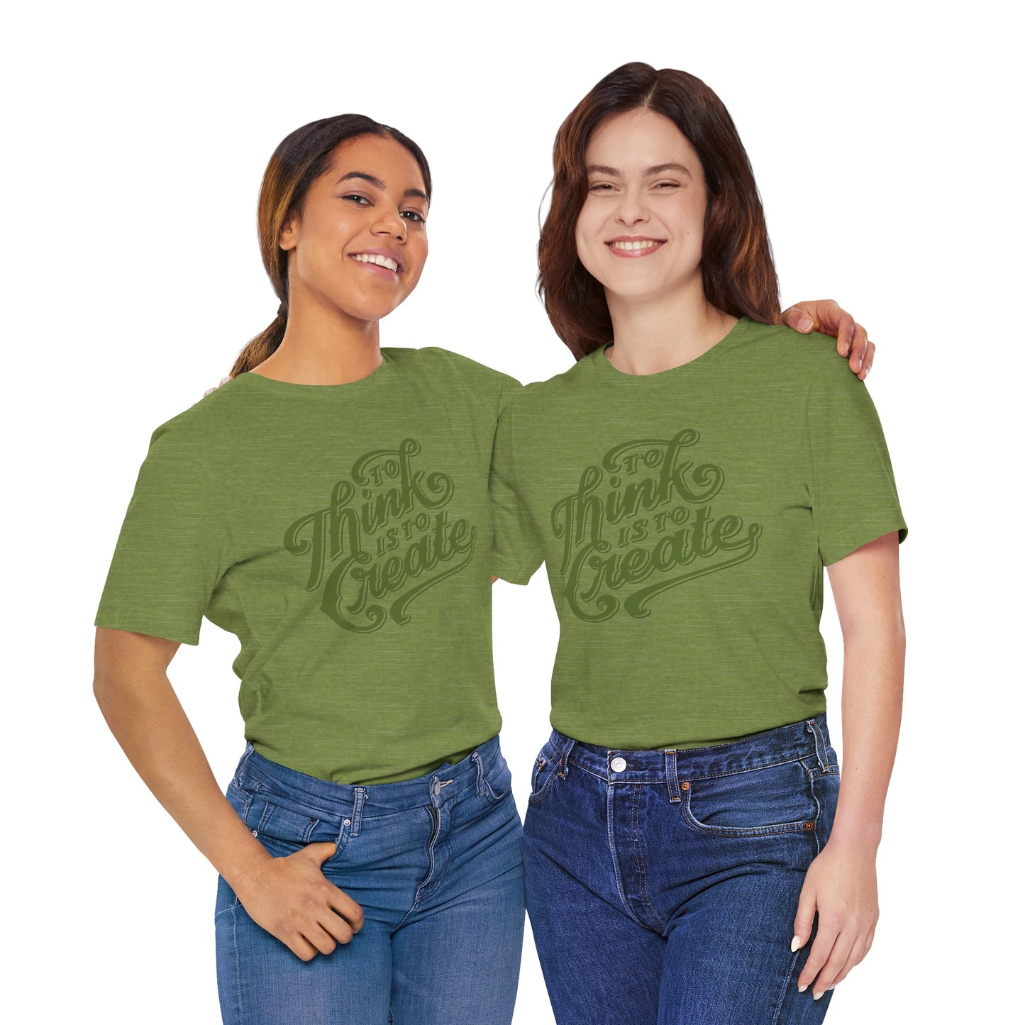 To Think is to Create Jersey Tee