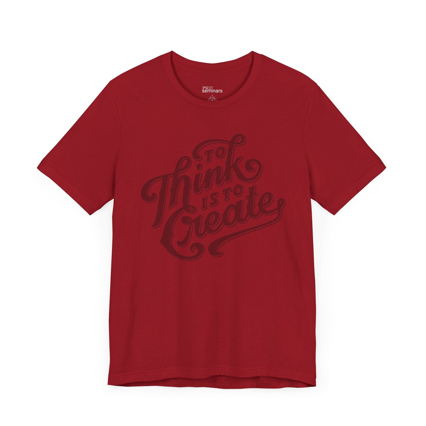 To Think is to Create Jersey Tee