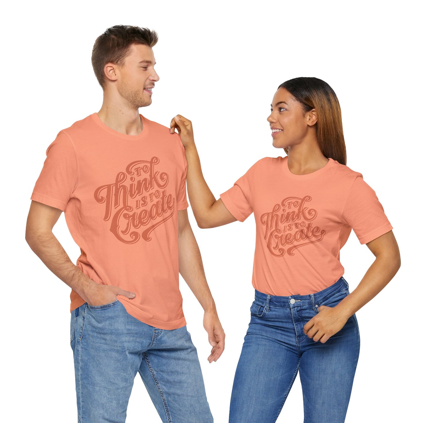 To Think is to Create Jersey Tee