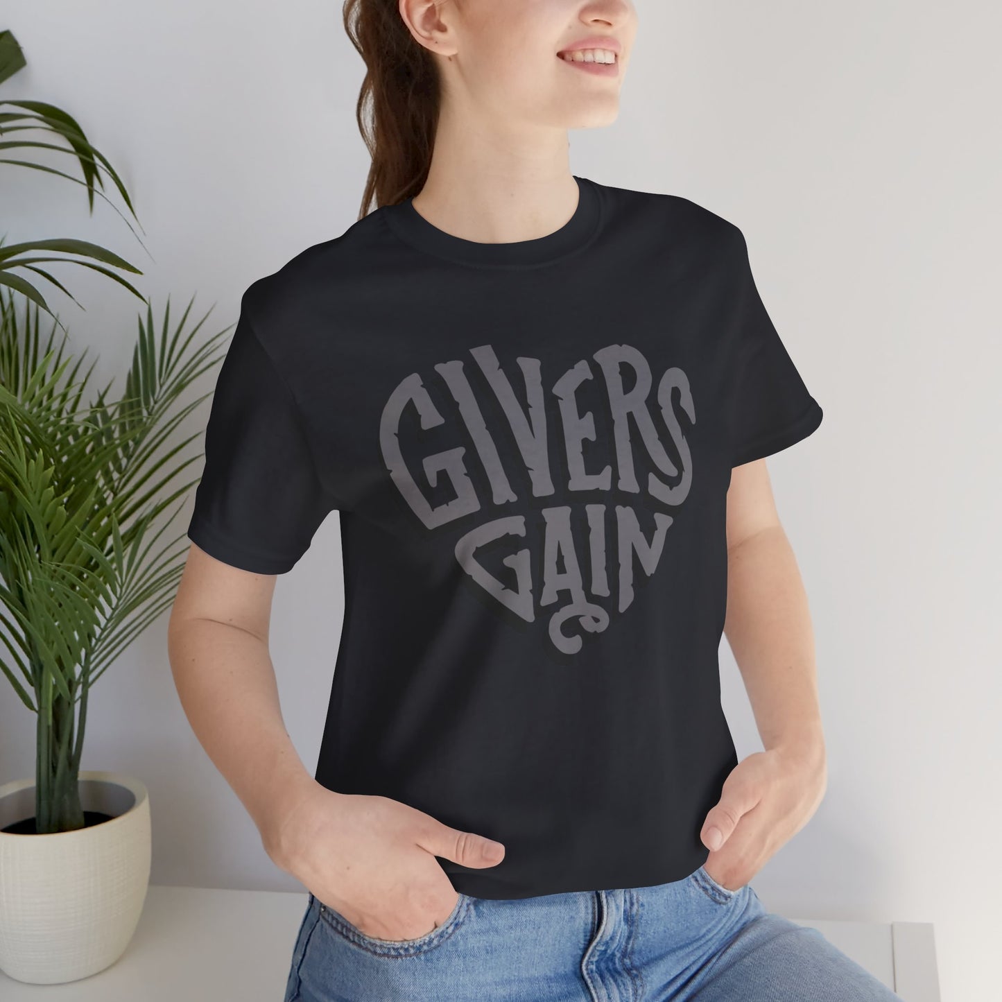Givers Gain Jersey Tee