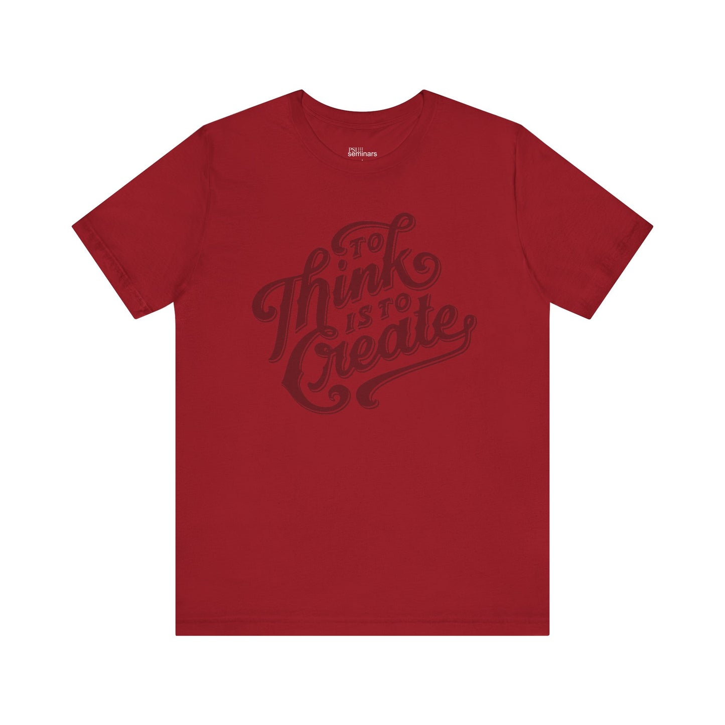 To Think is to Create Jersey Tee