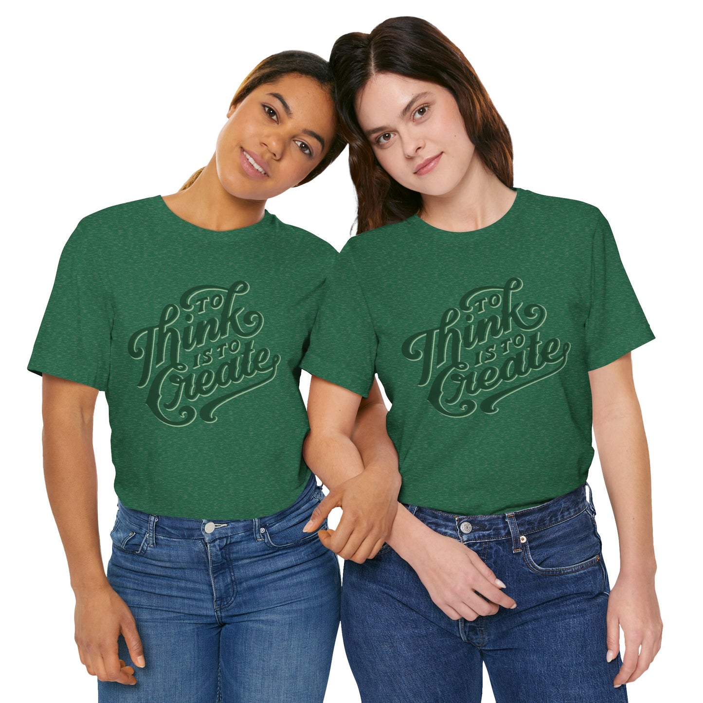 To Think is to Create Jersey Tee