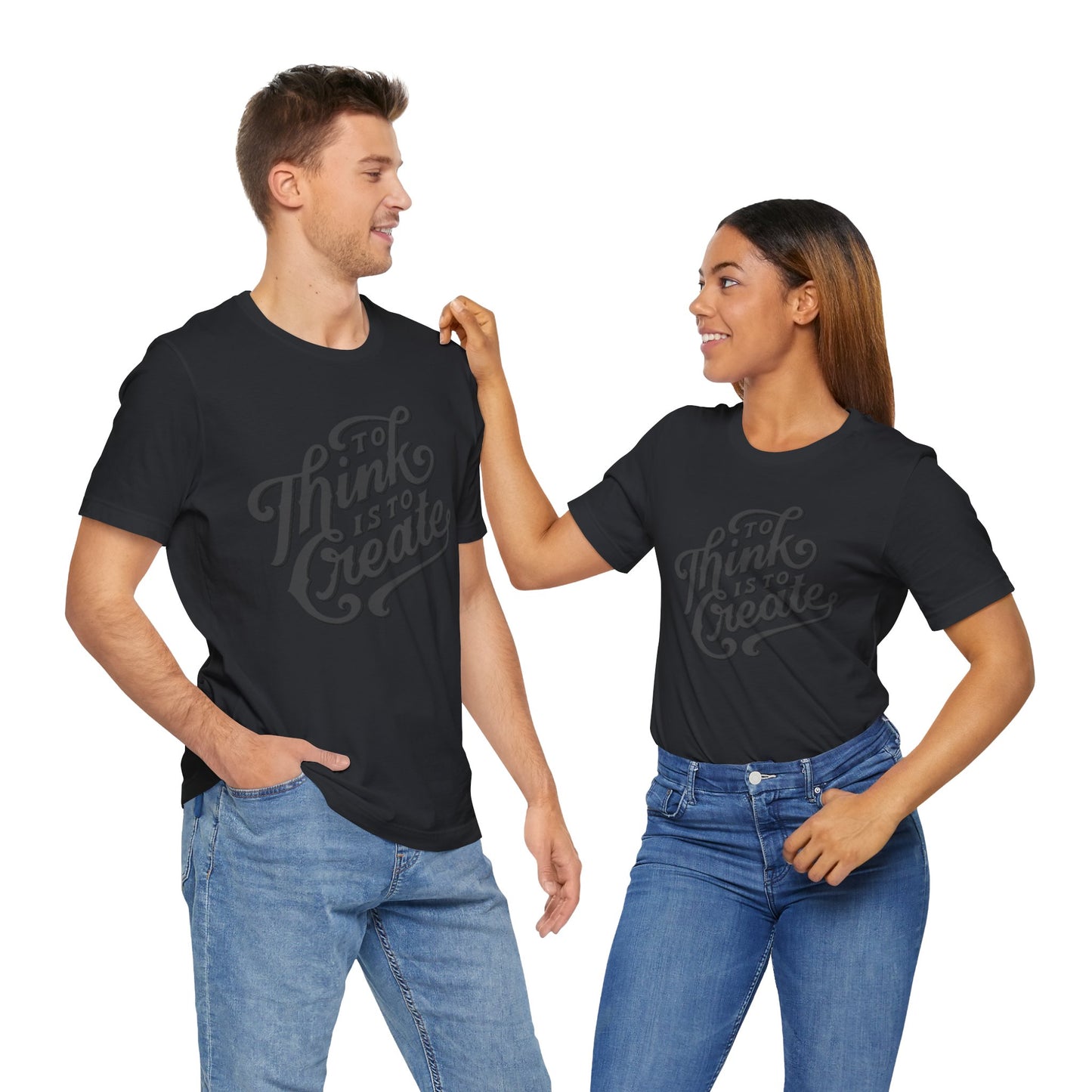 To Think is to Create Jersey Tee