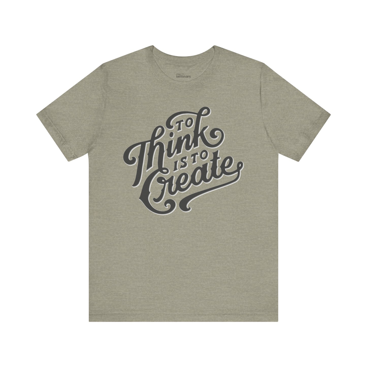 To Think is to Create Jersey Tee