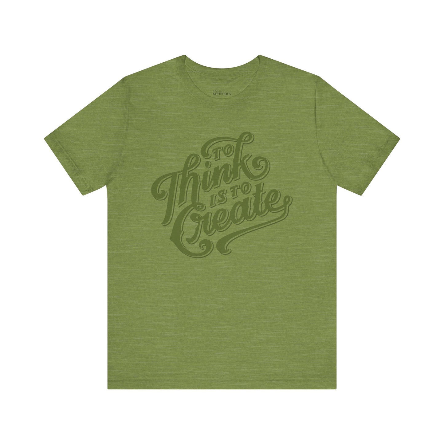 To Think is to Create Jersey Tee