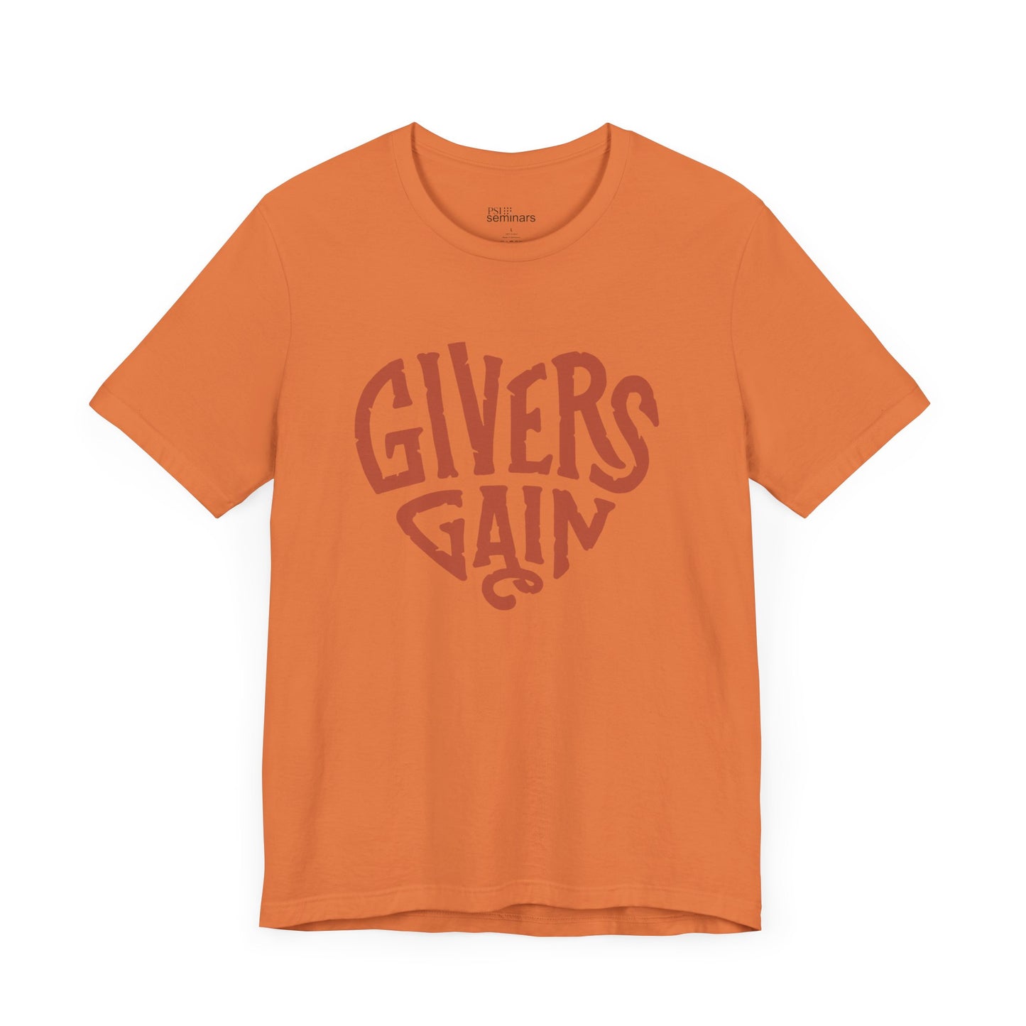 Givers Gain Jersey Tee