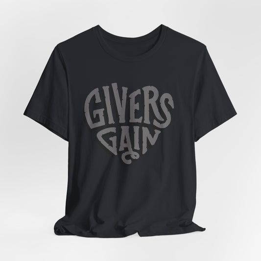 Givers Gain Jersey Tee