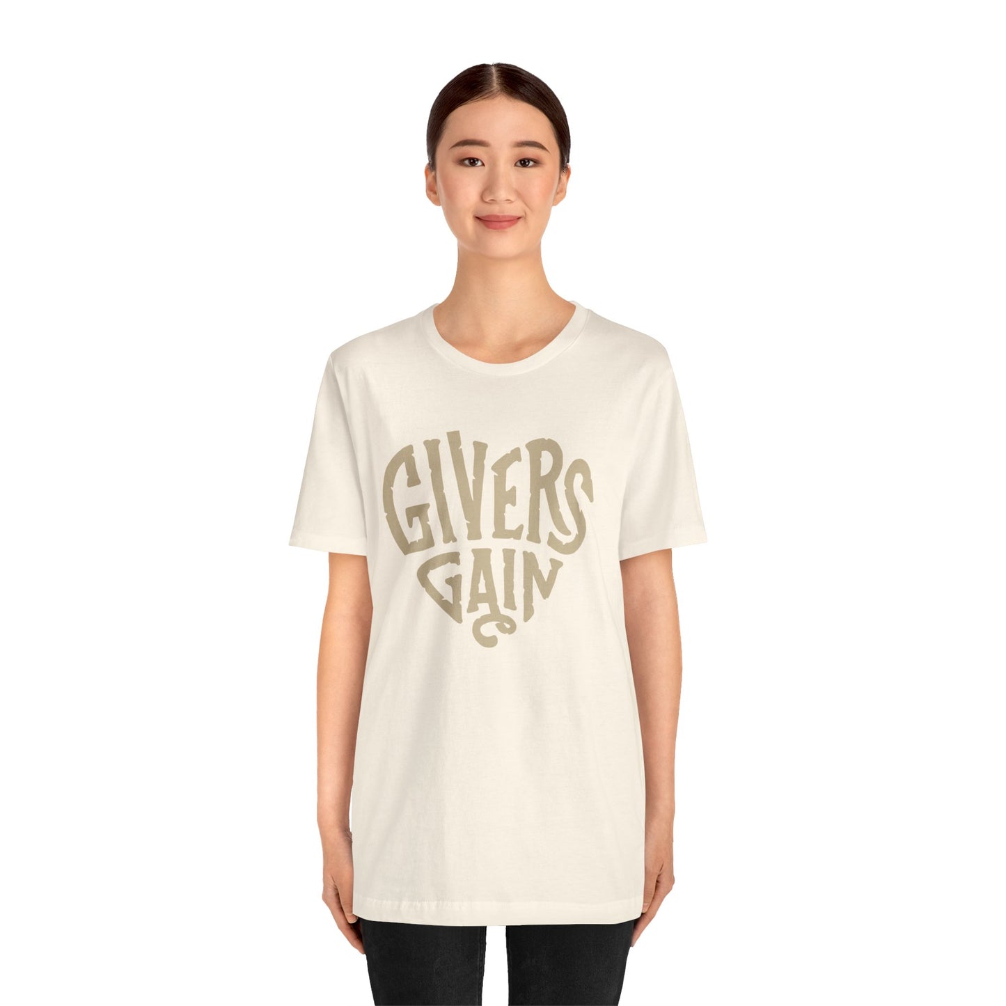 Givers Gain Jersey Tee