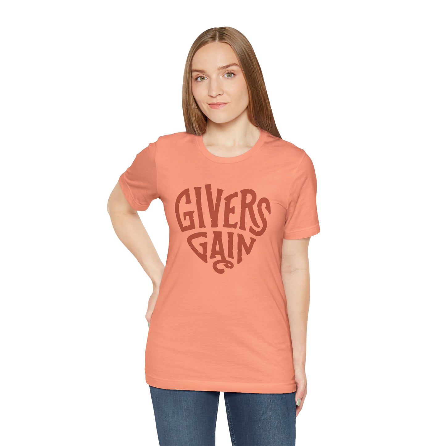 Givers Gain Jersey Tee