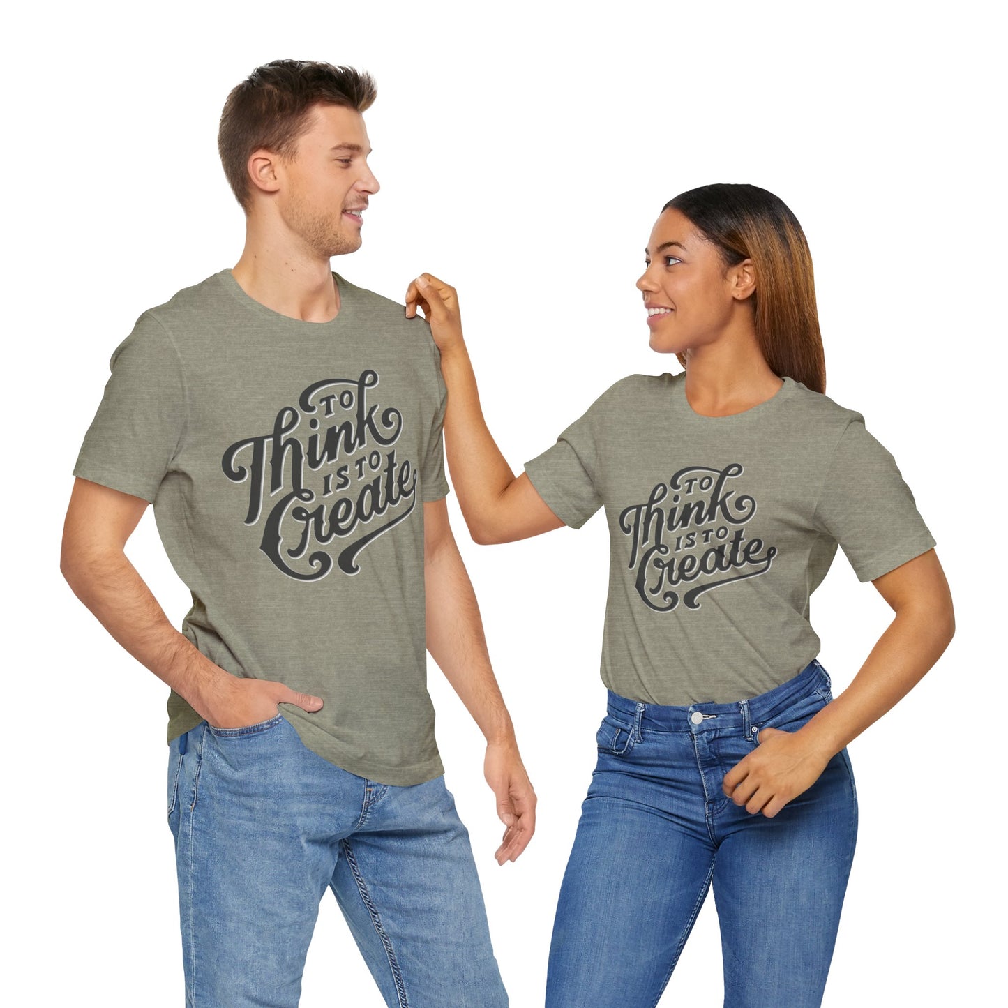 To Think is to Create Jersey Tee